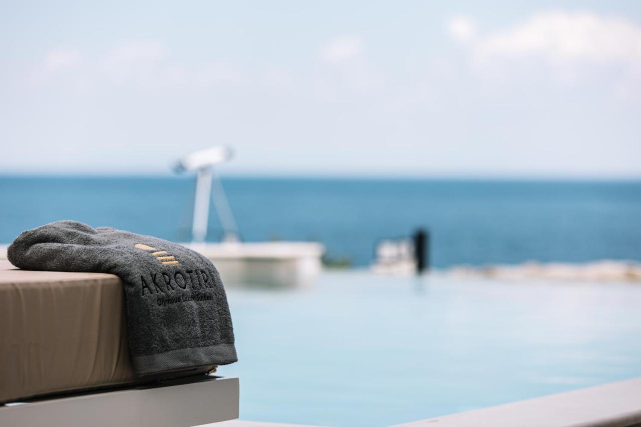 Akrotiri Olympus Luxury Suites - Adults Only Plaka Litochorou Exterior photo