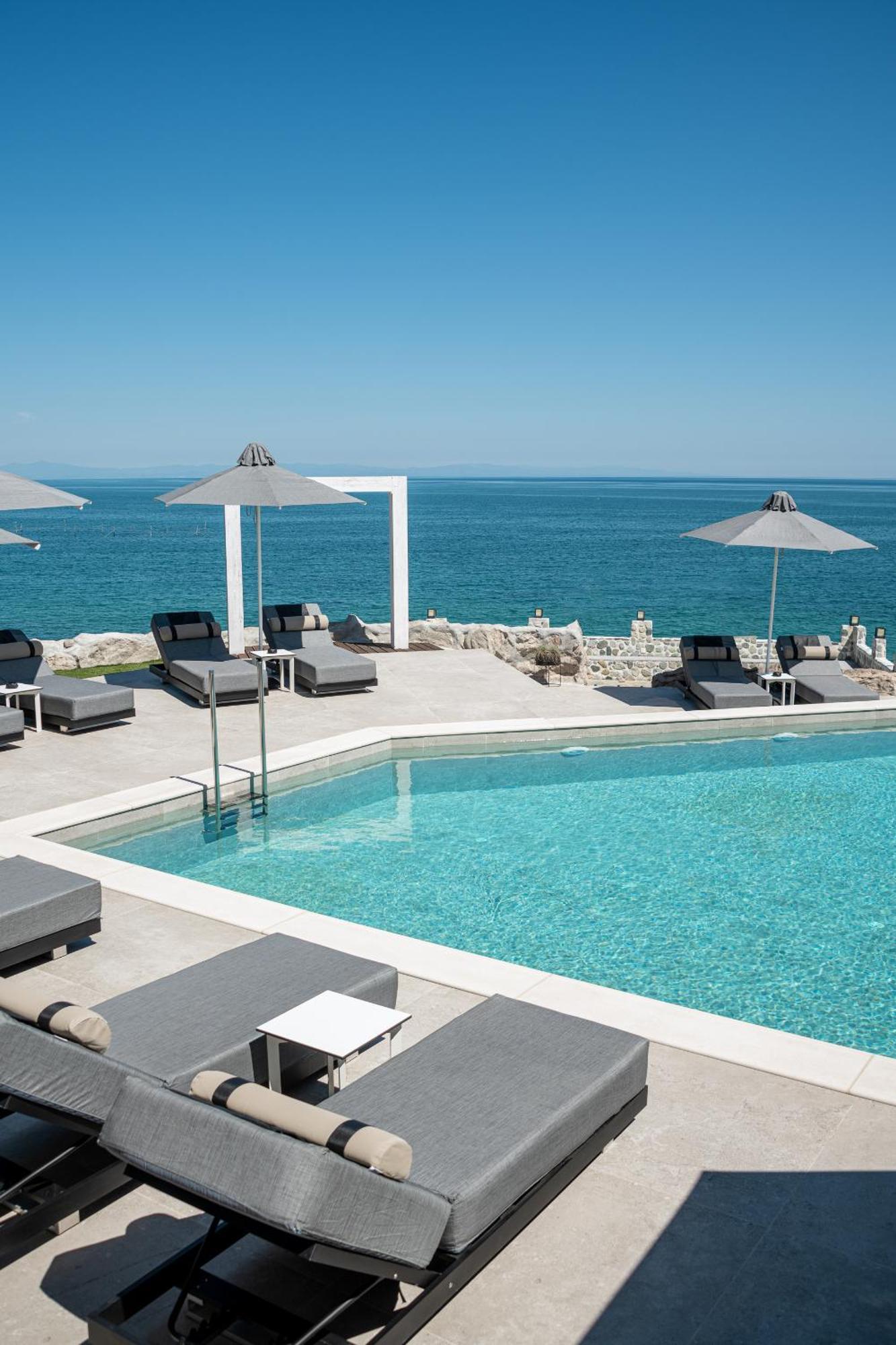 Akrotiri Olympus Luxury Suites - Adults Only Plaka Litochorou Exterior photo